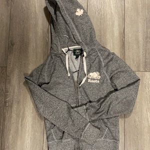Roots zip up hoodie